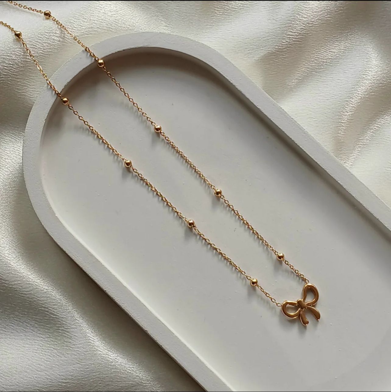 cute bow chain