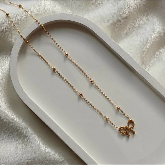 cute bow chain
